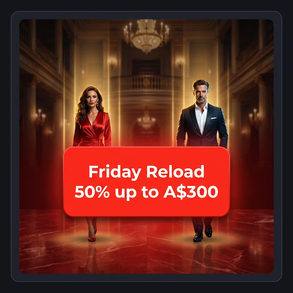 Friday Reload 50% up to A$300